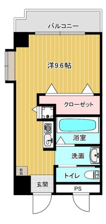 アビタシオンTAKE松山の物件間取画像